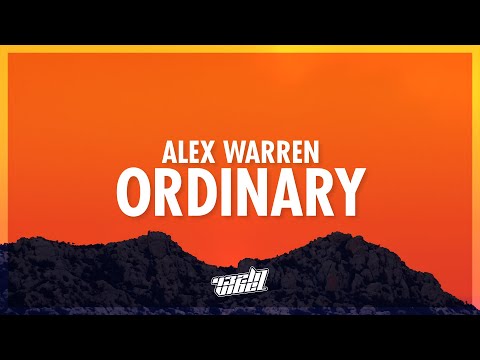 Alex Warren - Ordinary (Lyrics) | the angels up in the clouds are jealous knowing we found (432Hz)