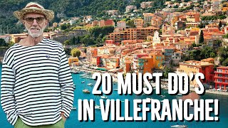 Travel vlog - 20 Things You MUST DO In VILLEFRANCHE, Insider Guide! 🇫🇷