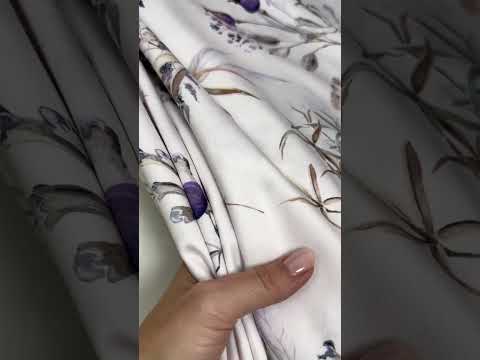 Сатин цветы 105