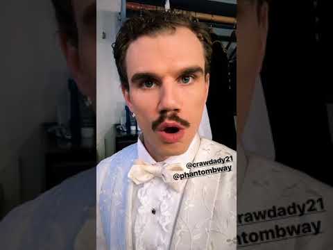 Jay Armstrong Johnson Brings Instagram Backstage at Broadway's The Phantom of the Opera