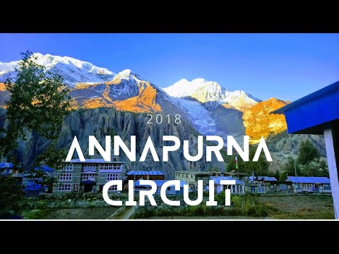Nepal Annapurna circuit 2018
