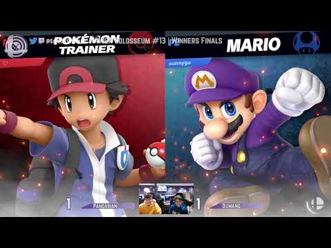 Pandarian (Pokemon Trainer) vs. Duwang (Mario) -  WGA Colosseum #13 - Winners Finals