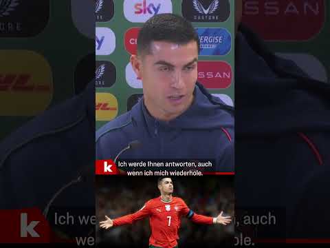 Ronaldo: "Jetzt will ich euch die Ronaldo-Style-Antwort geben" #shorts