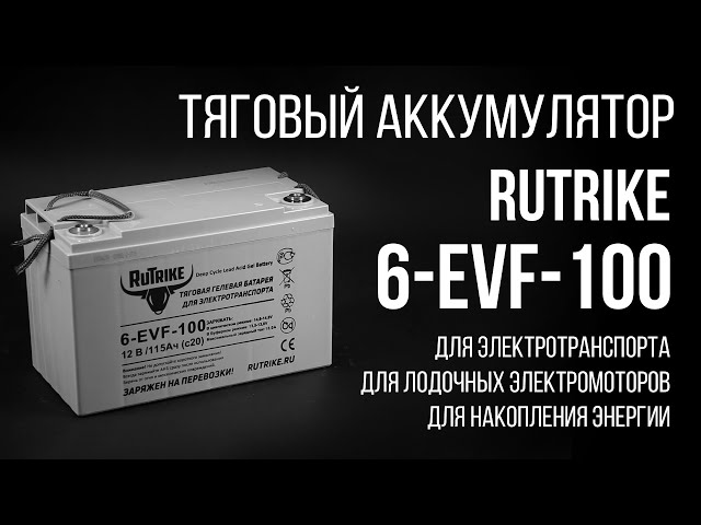 Тяговый аккумулятор 6-EVF-100