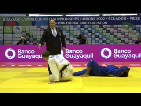 19-летний дзюдоист из Молдовы выиграл Чемпионат мира среди молодежи - финальный бой