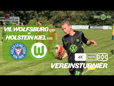 Holstein Kiel U13 vs VfL Wolfsburg U13 (15-09-2024) NordCup in Sittensen - Best of Highlights