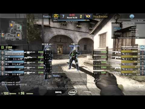 ESL One Katowice CS:GO Eleme Maçları - Fnatic vs. Vox Eminor (Gandhi)