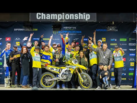 AMAスーパークロスRd9 インディアナポリス（ルーカスオイルスタジアム）450クラスのハイライト動画