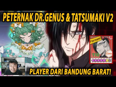 🔥🔥PLAYER PETERNAK DR.GENUS & TATSUMAKI V2 DARI BANDUNG BARAT! - ONE PUNCH MAN:The Strongest