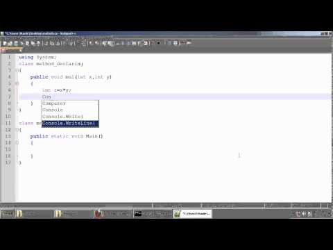 Function Invoking In C Net