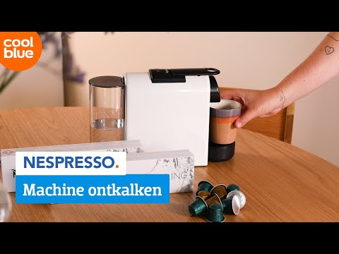 Zo ontkalk je jouw Nespresso apparaat