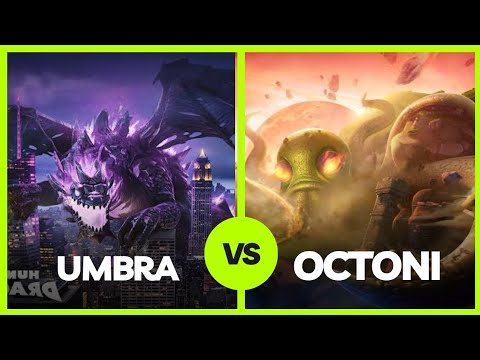 UMBRA VS OCTONI Level 2 #hungrydragon #octoni #umbra #boss