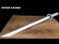How To Make A Paper Katana Sword Japanese Samurai Sword DIY Origami