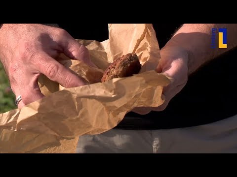 Óngerwaeg geniet van Frikadelle in Scheulder - 23 oktober 2019