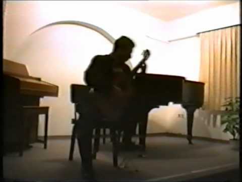 Golgaris Stelios - Fuga, Allegro in Re Maj. - J.S. Bach - Athens 30/1/1993