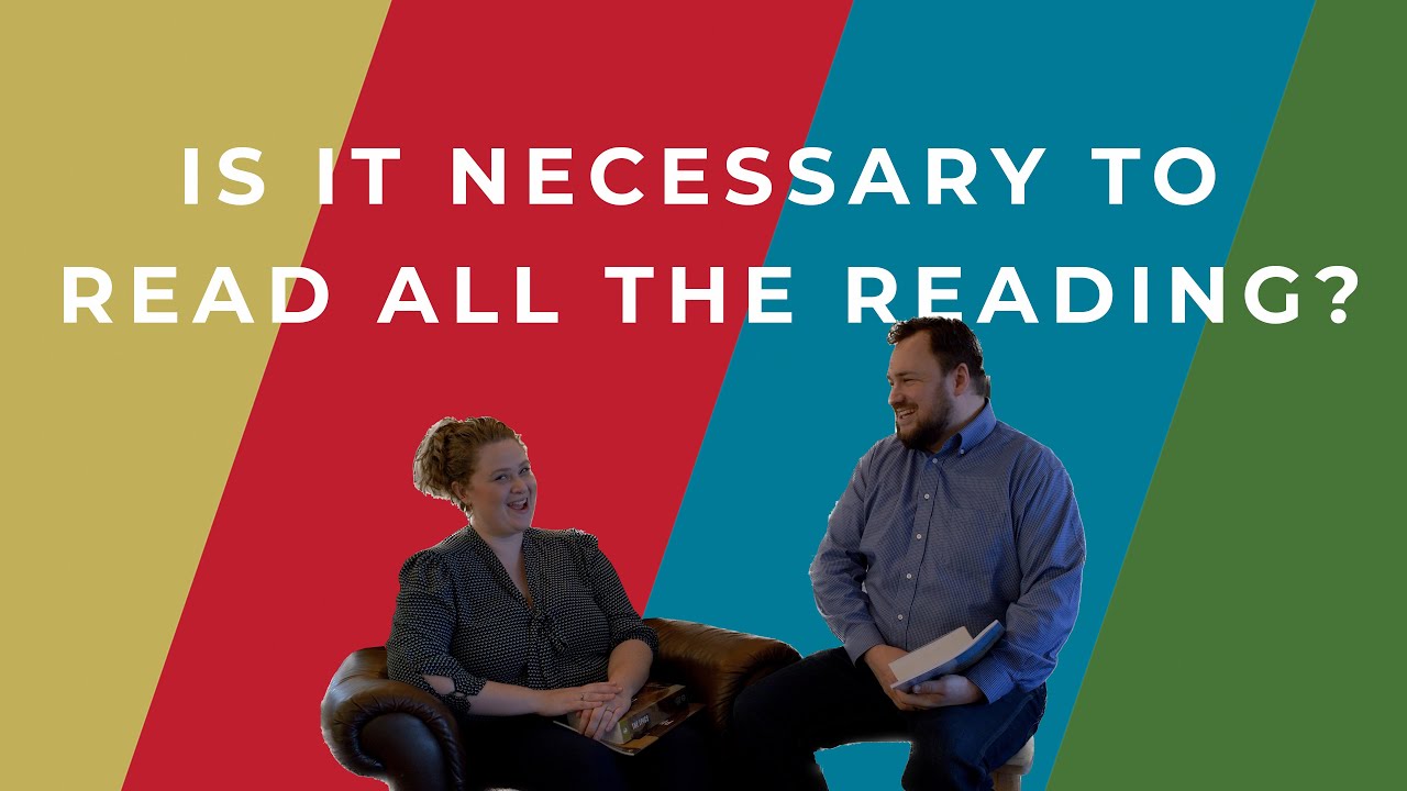 Is it necessary to read all the reading?