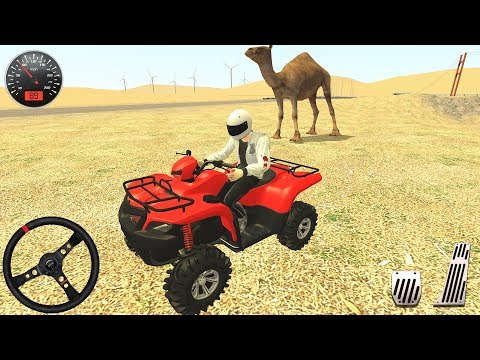 Offroad Desert 4x4 ATV Quad Bike Driving Simulator - Android Gameplay