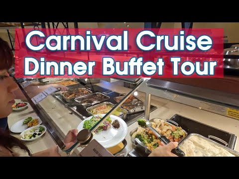 Carnival Cruise Buffet Dinner | Food & Menus 🌟