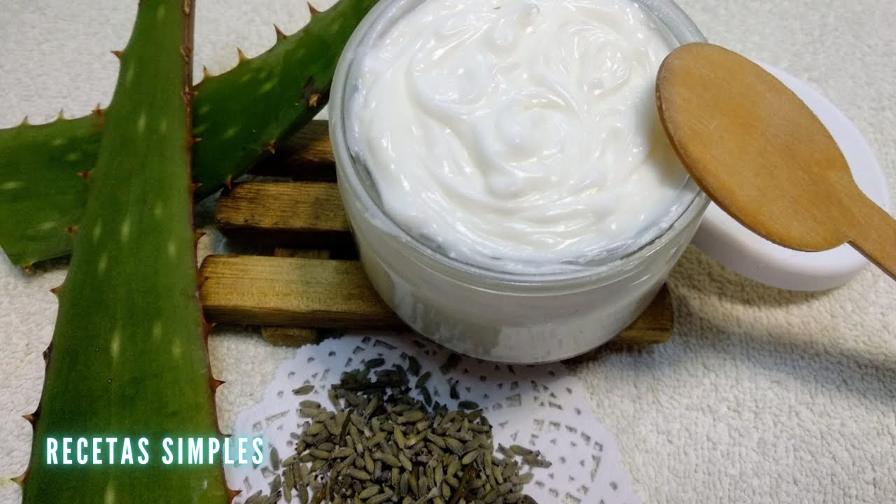 Crema post solar áloe vera y lavanda // Aftersun // Recetas Simples