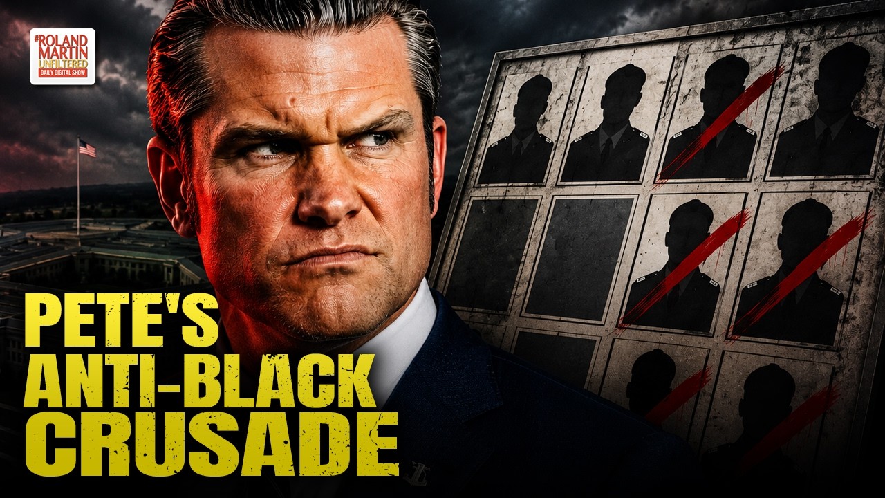 Anti-Black by Design. Hegseth Blocks Black Promotions. The Numbers Don't Lie