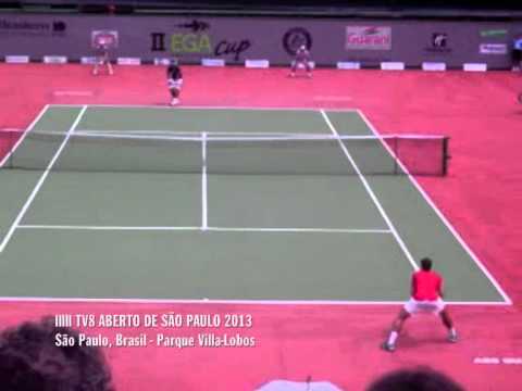 João Souza "Feijão" vs Martín Alund - Aberto de SP 2013 (1/4 Final) - Set 2