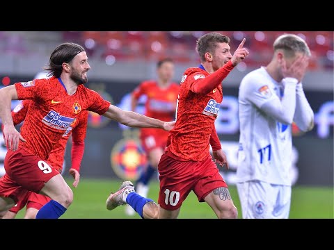 REZUMAT | Victorie dramatică, la ultima fază. FCSB - Gaz Metan Mediaș (1-0).  Gol -  Florin Tănase