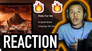 Krayzie Bone - Ride For Me | REACTION! VERY DIFFERENT!