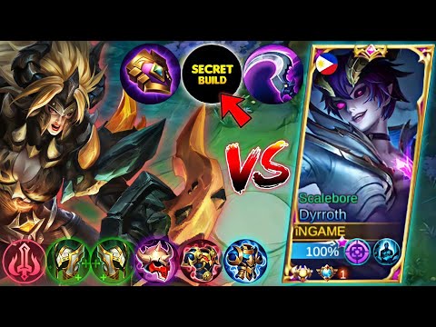 DYRROTH BEST BUILD VS GLOBAL MASHA SUSTAIN META | INTENSE MATCH IN MYTHIC RANK WHO WILL WIN?