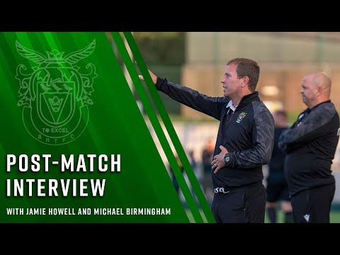 Chichester City 0-2 Bognor Regis Town ¦ Michael Birmingham and Jamie Howell Post-match Interview