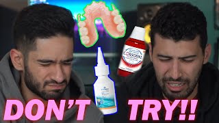 DENTISTS TRY COMMON DENTAL PRODUCTS! Regret.