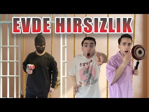 Mine ve Akrabaları 4 Bölüm   Mine'nin Evine Hırsız Giriyor! #metekayagil #efekan