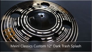 Video thumbnail for Meinl Classics Custom Dark Trash Splash 12" / Test / Drumscripts by DrumScripts