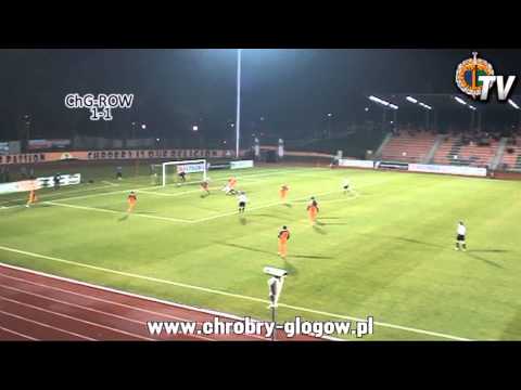 9.11.2012 skrót meczu Chrobry Głogów - Energetyk ROW Rybnik 1-1