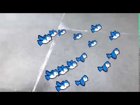 ARKit + SpriteKit project demo1