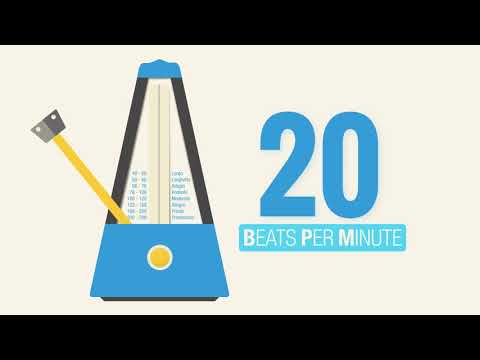 20 BPM Metronome | The BLuetiFuLL MeTRoNoME