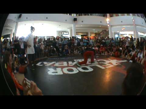 12 Floor Combat 2009 Bboy 1 vs 1 Battle - Day 2 Boy Radikal Force vs Juon Giller Battle