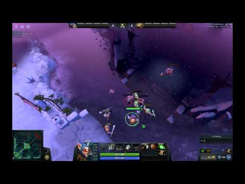 1v1 solo mid Meepo vs Pudge