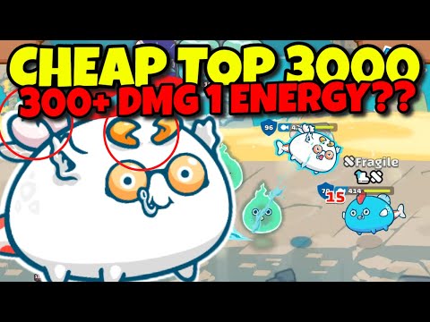 CHEAP TOP 3000 TEAM AXIE INFINITY - Season 19 - Budget Build 2900+ MMR | Aqua Bug Bug Plant STRATEGY