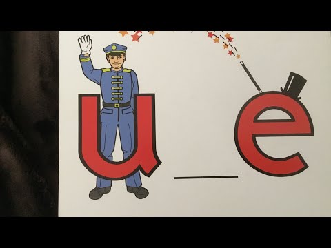 Mr U and Mr E with Magic E