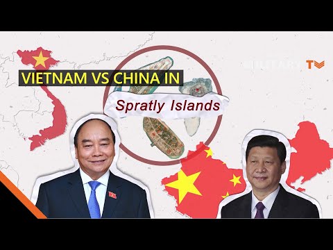 越南中国在南沙群岛（Vietnam VS China in Spratly Islands）