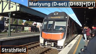 Sydney Trains Mariyung (D-set) [D153]+[D1] at Strathfield