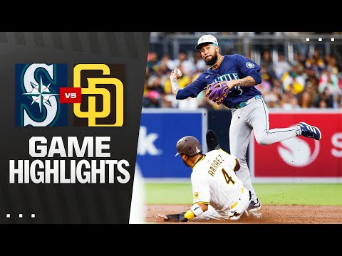 Mariners vs. Padres Game Highlights (5/16/25) | MLB Highlights