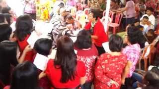 preview picture of video 'Sambutan Ketua Perayaan Natal Ibu Claudia'