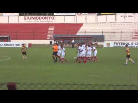 GOL DE TARRACHA - LINENSE 1 X 0 NOVORIZONTINO - 10/01/2013