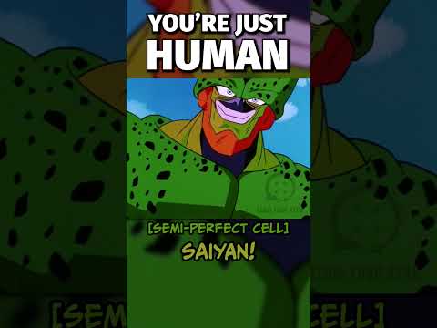 You're just human...