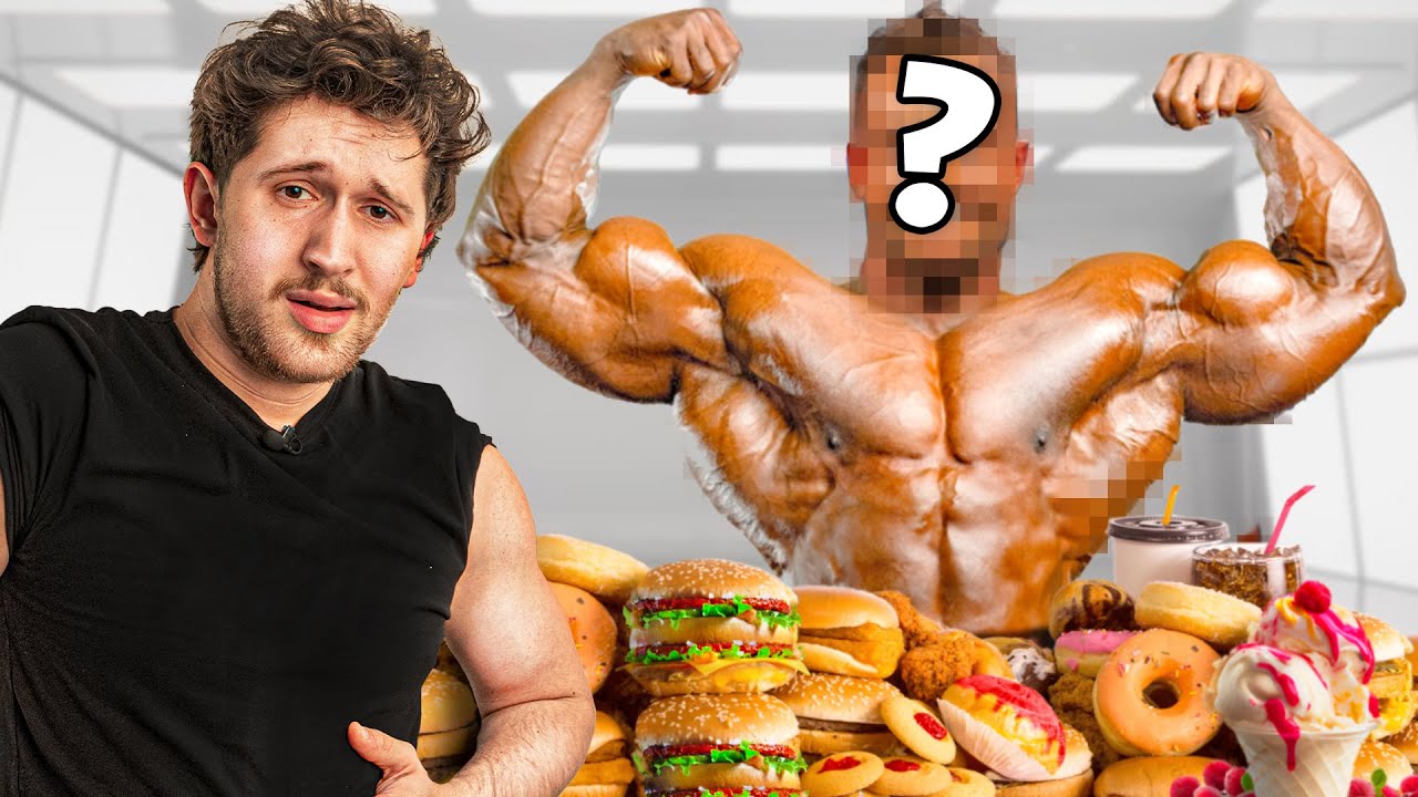 Fiz a dieta do maior bodybuilder do mundo!