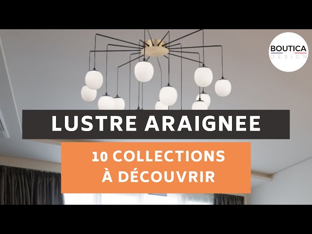 sélection de 10 lustres araignée en vidéo