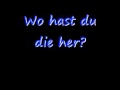 LaFee-Was hat sie + Songtext! 