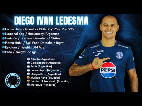 Diego Ledesma #11 // Delantero - Striker // Motagua 2025