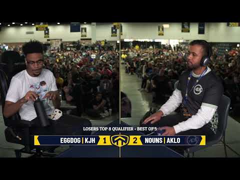 8 - KJH (Falco) vs Aklo (Fox) - Melee Singles Top 8 Qualifier - The Big House 11